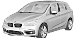 BMW F45 U1609 Fault Code